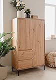 Highboard mit 2 Türen und 2 Schubkästen
