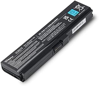 Wikinu 5200mAh PA3817U-1BRS Replacement Laptop Battery for Toshiba Satellite A660 C600 C650 C655 C660 C660D C665 C670 L700 L750 L750D L650 L670 P750 PA3819U-1BRS PA5184U-1BRS [10.8V 56Wh]