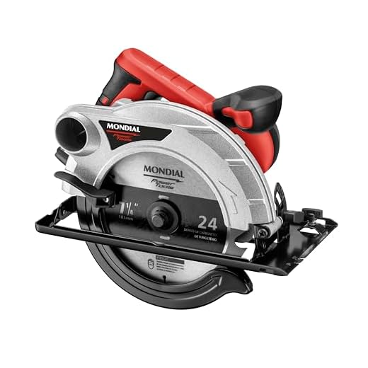 Serra Circular, Mondial, Vermelho, 1500W, 110V - FSC-04