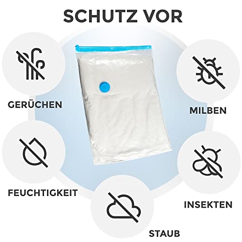 MNT10 Sacchetti Sottovuoto per Vestiti con