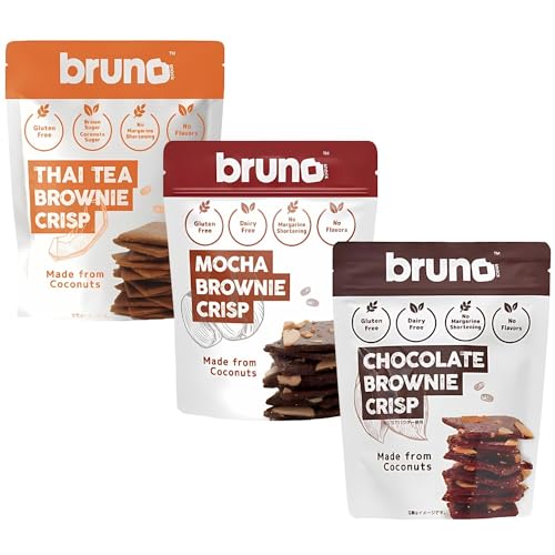 bruno �u���[�m �X�i�b�N �N���X�s�[�u���E�j�[ 3��Z�b�g �i�`���R���[�g�E���J�E�^�C�e�B�[ 60g×�e1�j