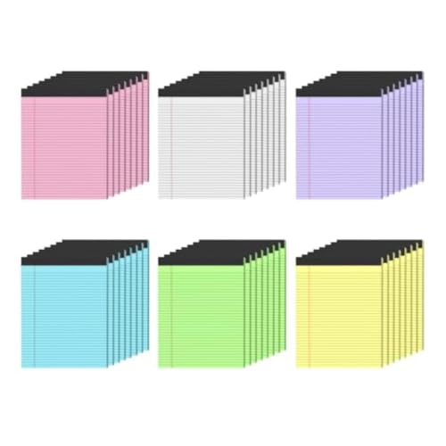 Blocs de notes juridiques de qualité supérieure avec dos robuste et papier perforé