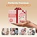 GIRLEARLE Paraffin Wax Refills 10 Packs Unscented for Paraffin Wax Bath Machine - for Dry Cracked Skin on Hands, Feet, Elbows - Moisturizing Hydration to Relieve Stiff Muscles & Joints