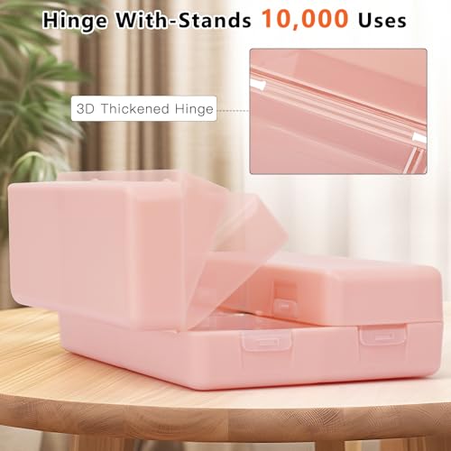 Image of FYY Travel Pill Organizer, Pill Box Medicine Case-2pcs Pink