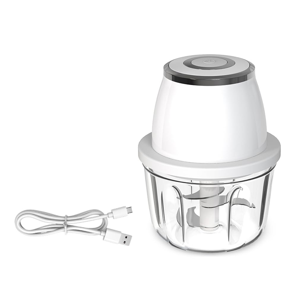 CTRLZS Cordless Electric Food Processor Chopper for Onions, Vegetables and More, Easy to Use Design