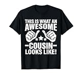 This is What an Awesome Cousin Looks Like Cool Cousin T-Shirt