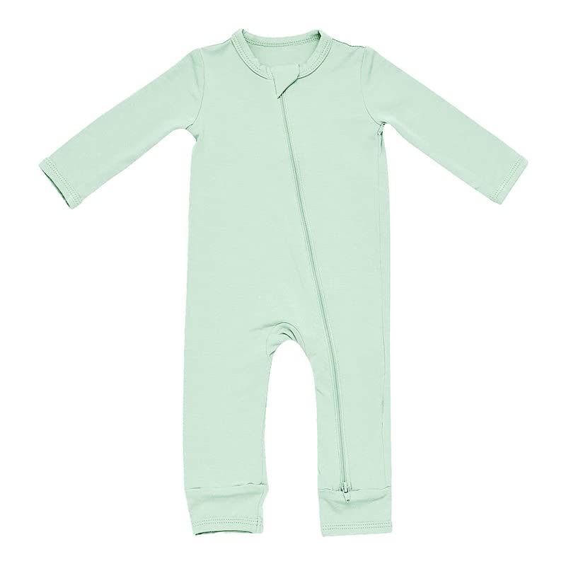 Image of Auro Mesa Baby Unisex Soft Footies Zipper Closure Footless Pajama Sleepers Pjs N' Plays One-Piece Romper 0-24M