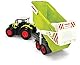 Dickie Toys-CLAAS Traktor mit Anhänger (64 cm)-großer Spielzeug-Trecker mit Freilauf-Mechanik für Kinder ab 3 Jahren, Bauernhof-Fahrzeug mit Licht & Sound und vielen Funktionen, Mehrfarbig, 203739004