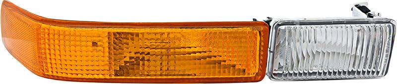 JP Auto Compatible with Chevrolet Chevy S10 1998 1999 2000 2001 2002 2003 2004/Blazer 1998-2005 Base/LS Turn Signal Light Lamp Passenger Right Side