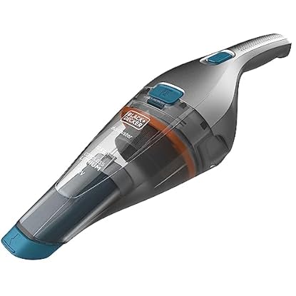 Foto di BLACK+DECKER, DUSTBUSTER 10.8 Wh (7.2 v - 1.5 Ah) - Tecnologia Litio - Doppio sistema di filtraggio - Capacità 385 ml. NVC215WA-QW