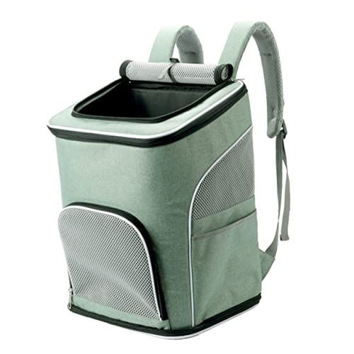 HEMOTON 1Pc Portable Cat Backpack Large Capacity Pet Shoulders Bag for Cats Practical Pet Carrier with Breathable Mesh for Travel Hiking and Outdoor Adventures