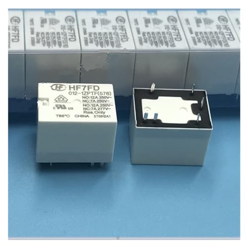 Relais 2 pièces HF7FD 012-1ZPTF 6PIN composant électronique 12V inverseur PCB