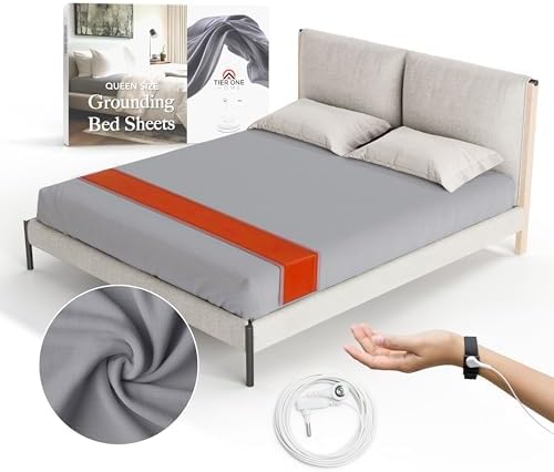 Grounding Fitted Sheets For Earthing King Size Bed Grounding Kit In Silver Thread - Foto 7