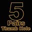 5 Pairs*Black