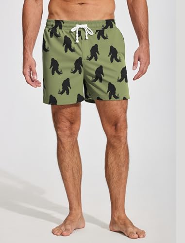 Image of Deyeek 5.5 Inch Mens Pajama Shorts Sleep Cotton Lounge PJ Lightweight Elastic Waist Drawstring Nightwear Bottom with Pockets