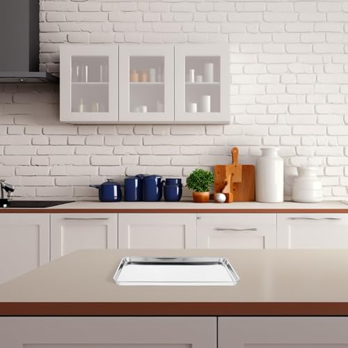 Plaques de cuisson rectangulaires en acier inoxydable pour éviter les moules déformés - 5