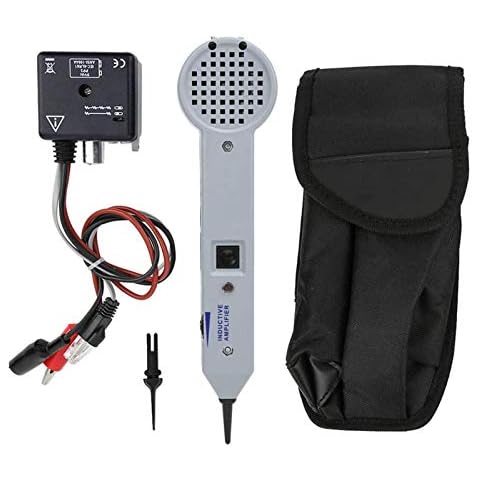 Wire Tracer Circuit Tester 200EP High Accuracy Cable Tone Generator Inductive Amplifier and Probe Kit with Adjustable Volume Cover