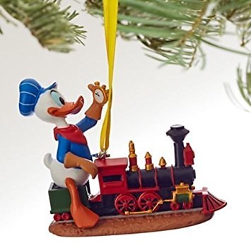 Donald Duck Out of Scale train Disney Sketchbook ornament cadeau