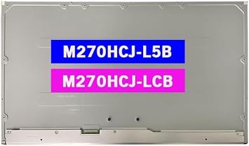 27.0" Display Panel Compatible with HP 27-CB1095XT All in One Desktop PC FHD 1920 * 1080 LCD Non-Touch Screen Replacement
