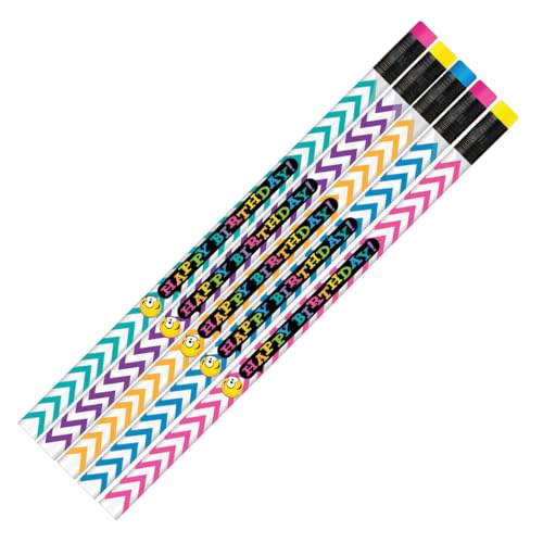 Set de 100 lápices Anderson's Happy Birthday Chevrons miniatura 1