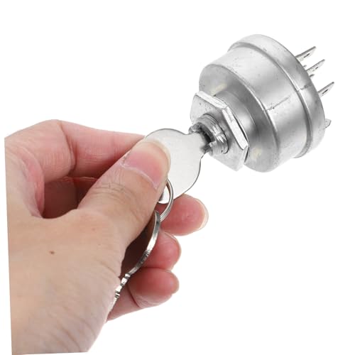 Interruptor de encendido para cortacésped con llaves compatible con varios modelos 8
