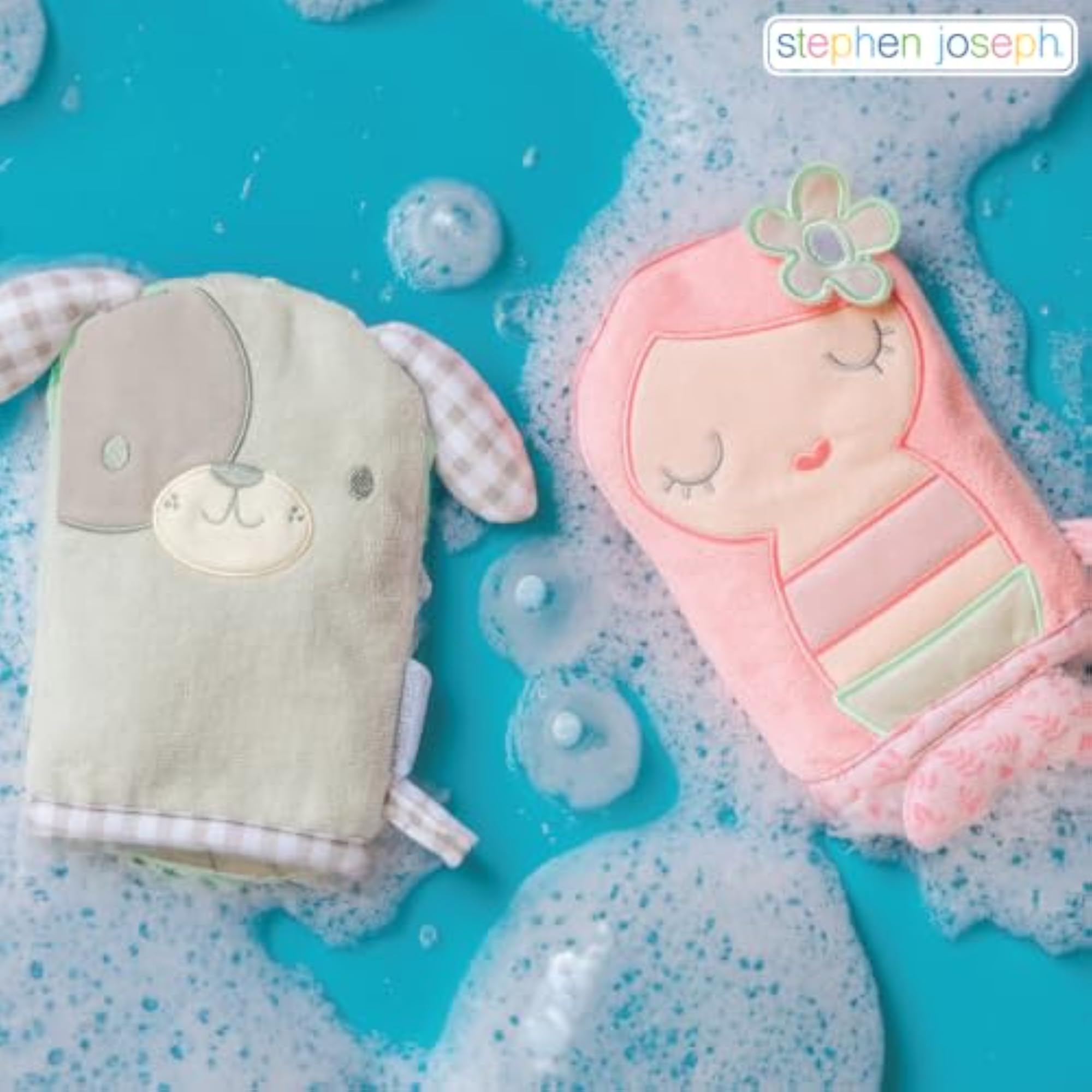Dino Bath Mitts, Fun Bath Time Accessory