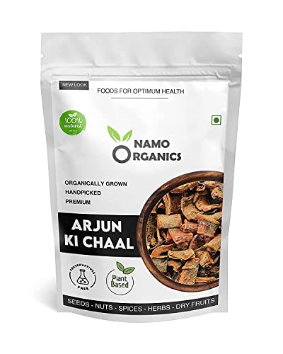 Joke Organic Arjun Ki Chaal - 400 Gm Dried- Arjuna Tree Bark - Raw | Lowers Bad Cholesterol #TOP6