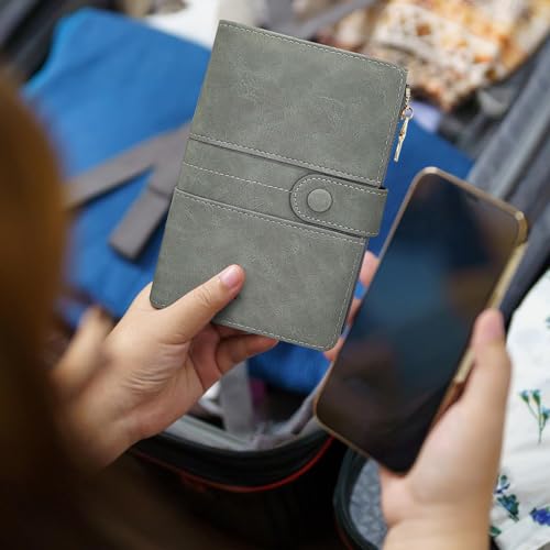 Étui pour passeport pour ne plus perdre vos papiers grâce à la fermeture à boucle