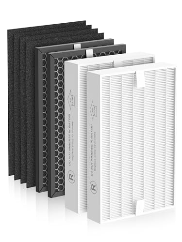 HPA5100B Replacement Filter Compatible with Honeywell Air Purifiers HPA5100 HPA5150