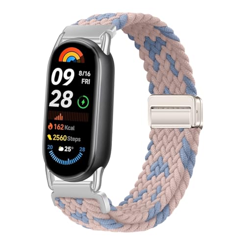 [KeeFos] oh Xiaomi Smart Band 10/Smart Band 9/8 Ή oh iCf CobN }OlbgobN ւxg ݊ Lk TCY ҂݃uXbg ʋC _炵 X|[c ґg