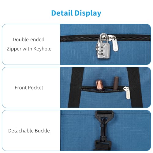 Image of Small Gym Bag 14 inch lightweight Carry On Mini Duffel Bag for Travel Sport - Black