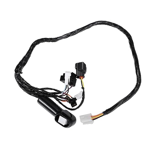 Hihaha Headlight Speedomotor Gauges Wiring Harness for Suzuki GSXR 600 2006-2007 / Inner/Durable Rubber / 1 Set Black