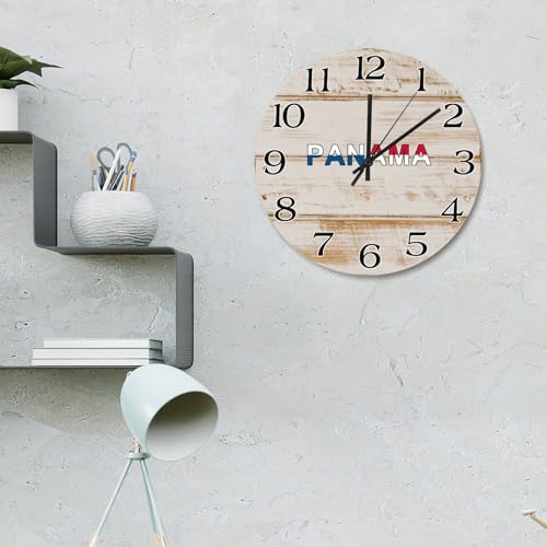 Horloge murale Panama grand format 25,4 cm pour cuisine - 3