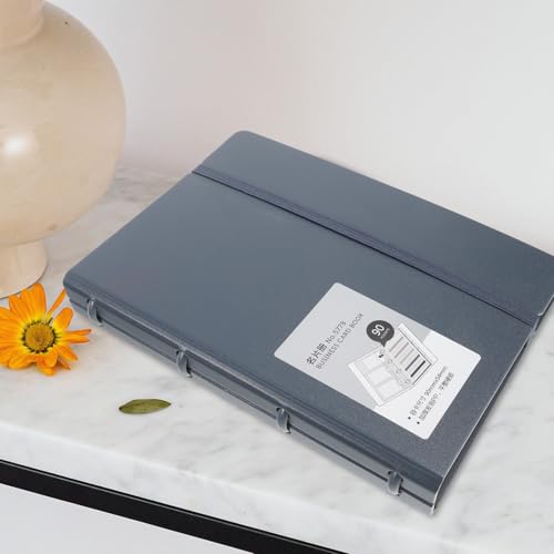 Tarjetas de presentación impecables con el porta tarjetas azul de PP 5