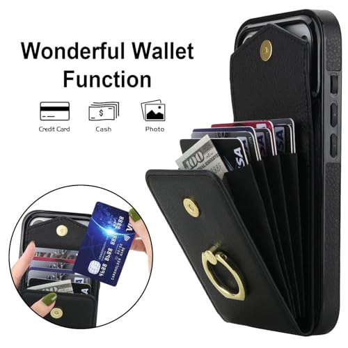 Housse iPhone 16 Pro avec sangle arrière et fentes pour cartes pour sécuriser vos trajets - 4