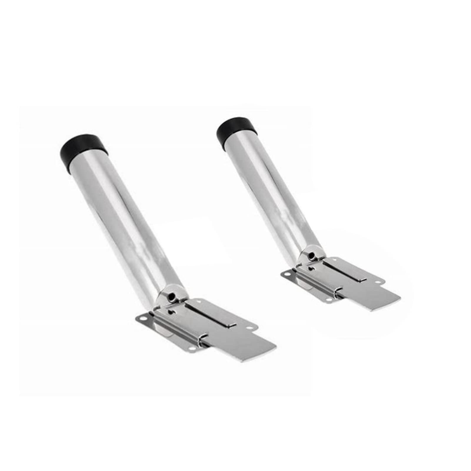 Portacanne da barca Supporti for barche da pesca in acciaio inox for canna da pesca in acciaio inox con accessori in acciaio inossidabile con accessori top nero marino