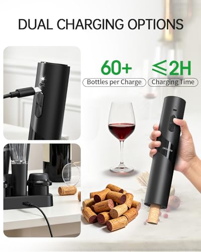 Automatic Wine Bottle Opener and Aerator