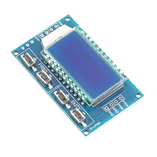 Image of DAOKI 2PCS Signal Generator Module DC 12V 24V Adjustable Module PWM Pulse Frequency Duty Cycle Square Wave Display 5V + 40 PIN
