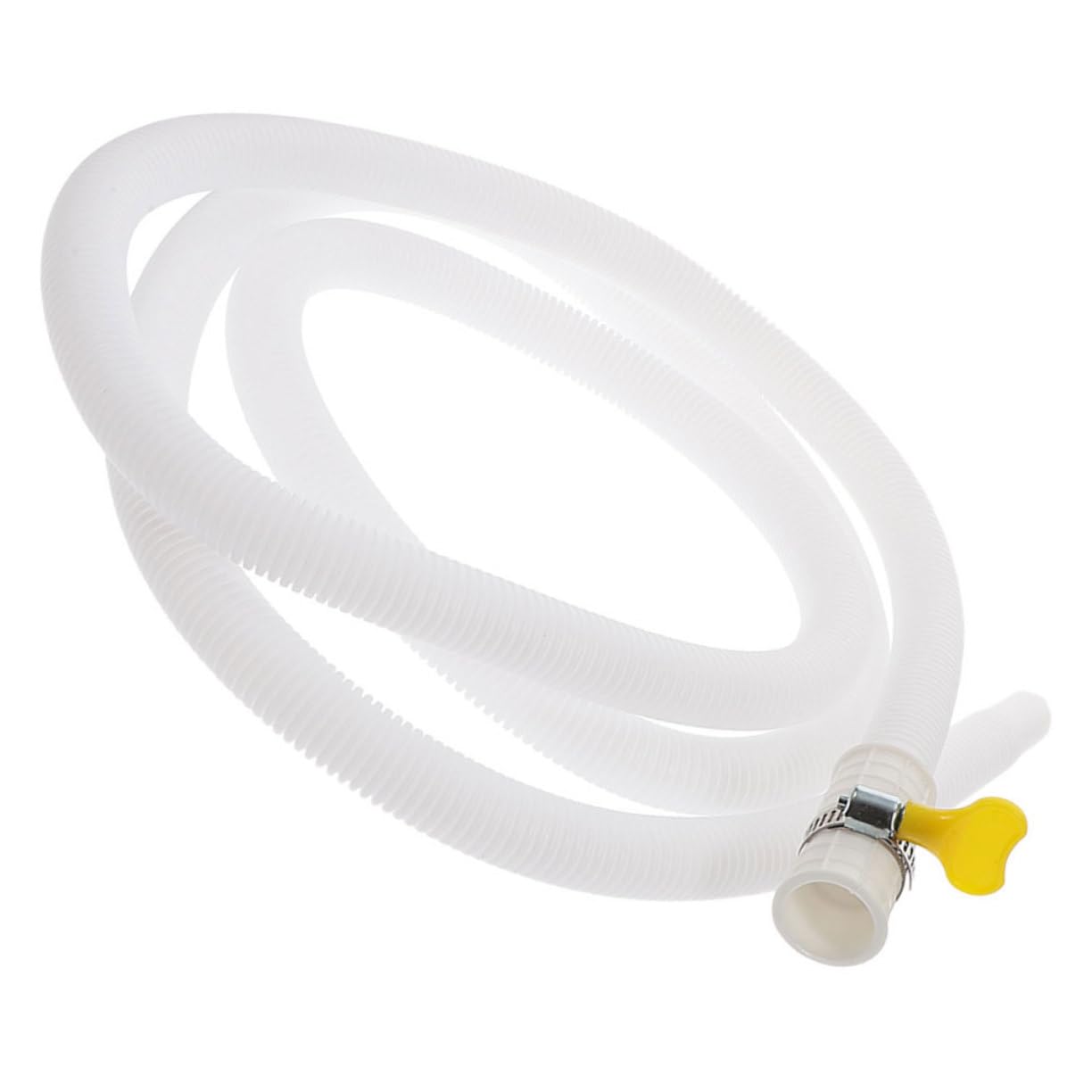 ARTIBETTER Tubo Scarico Condensa Condizionatore in Pe Bianco con Fascette, Tubo Flessibile per Drenaggio Acqua, Facile Installazione e Resistenza Esterna