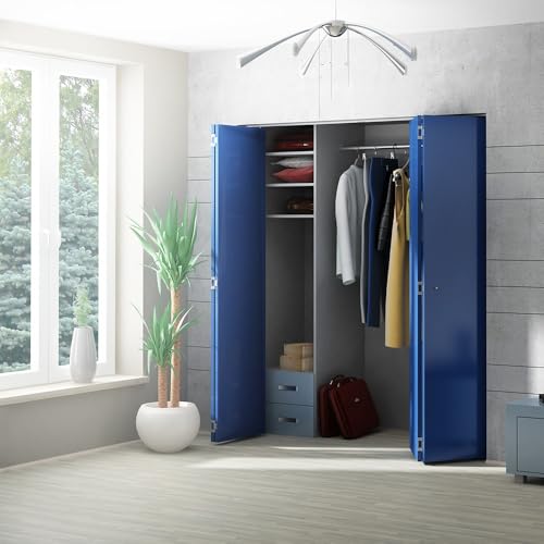 Kit de herrajes para puertas plegables de clóset - Riel de 70 pulgadas para 4 paneles hasta 30 lb - SLID'UP 200 miniatura 2