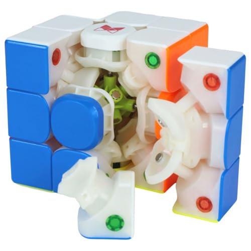 Image of Hawkister QiYi X-Man XT3 V1 3x3 Flagship Speed Cube - Magnetic Core, Adjustable, Matte Finish