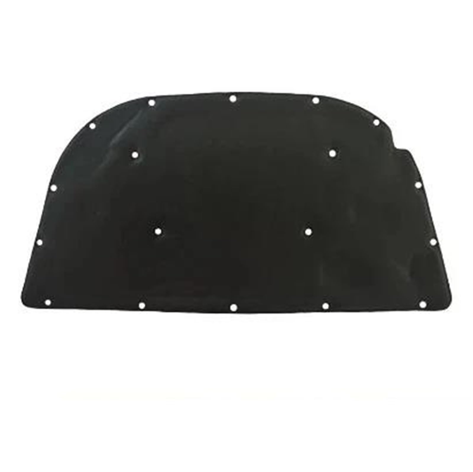 Kjhopy No Aluminum Car Front Hood Engine Sound Heat Insulation Cotton Pad Soundproof Mat Cover For A6 C6 4F 2005~2011 Liner(No Aluminum)