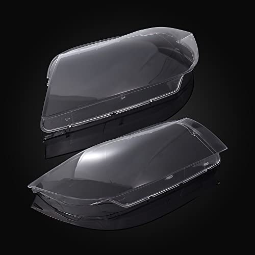 Compatible for 2005-2011 BMW E90 E91 323i 325i 328i 328xi 335xi 335d 335i xDrive Xenon Headlamps Headlight Covers Shell Transparent Lens Left Right