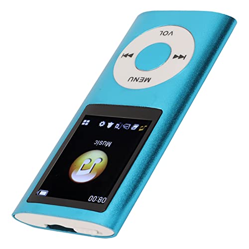 Image of 𝟏𝟎 𝐘𝐞𝐚𝐫𝐬 𝐖𝐚𝐫𝐫𝐚𝐧𝐭𝐲 - Portable MP4 Music & Video| QuickButtons, Shuffle /RepeatLossless Audio,| Best Mini Mediafor Sports,Memory Card not Included