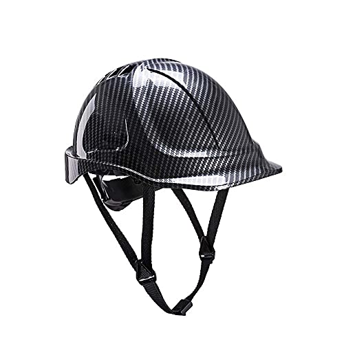 Portwest Casco Endurance Con Aspecto De Fibra De Carbono, Color: Gris, PC55GRR