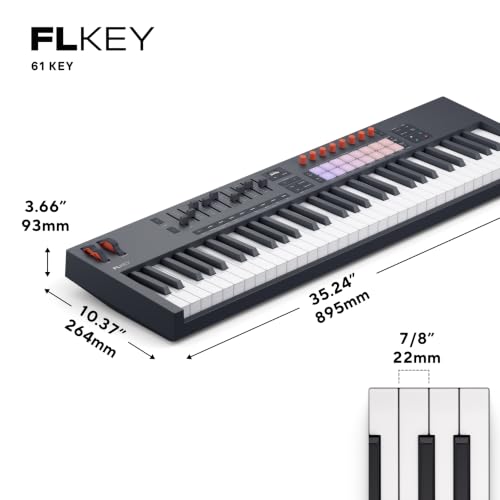 Image of Novation FLkey 2 61 USB MIDI Controller Keyboard
