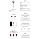 COSYPOSY Stray-Kids Offizieller LightStick Version 2 + 1 Mini-Schlüsselanhänger, Weiss/opulenter Garten, 97x97x243.5mm