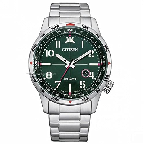 Orologio Da Uomo Aviator - Citizen Bm7551-84x Orologio Da Uomo Aviator - Citizen Bm7551-84x