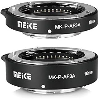 MEIKE MK-P-AF3A Macro Extension Tube Fit Panasonic/Olympus GF5 GF6 GM1 GM5 GX1 GX7 G3 E-P5 E-PM E-M1 E-M5 E-M10 E-PL5 E-PL6 E-PL7 Mirrorless Camera