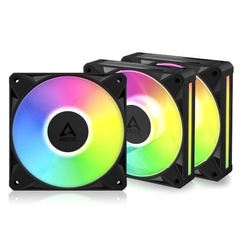 ARCTIC BioniX P12 A-RGB, 3 Pack (Black)